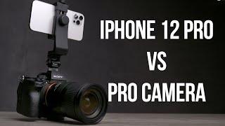 iPhone 12 Pro vs Sony a7S iii 4k HDR video test