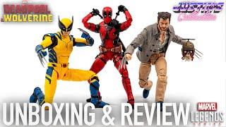 Deadpool & Wolverine Marvel Legends Unboxing & Review