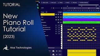 New Piano Roll Tutorial (2023) - AIVA