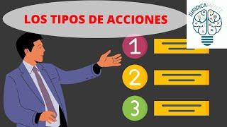 LOS TIPOS DE ACCIONES