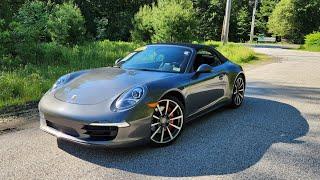 2014 Porsche 911 Carrera 4S 991.1 PDK Cabriolet POV Test Drive/Review