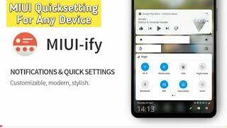 Customize Notification Panel - Bottom Notification Panel | MIUI.ify