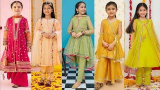 Kids Eid Fashion 2025//Kids Eid Collection 2025//Designer Dresses for Baby Girls//Kids Fashion 2025