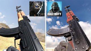 Combat Master vs. Call of Duty Mobile - Weapons Comparison
