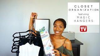 Closet Organization feat. Magic Hangers (As Seen on TV) | Rescue My Space