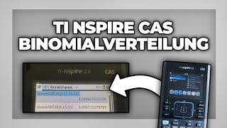 CAS Rechner Binomialverteilung berechnen - TI Nspire Tutorial