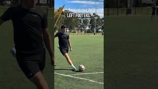 POV: Left Footed Players 