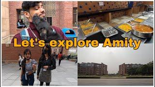 EXPLORING AMITY UNIVERSITY ON-CAMPUS | AMITY UNIVERSITY VLOG | ANUBHAV SHARMA