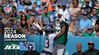 New York Jets vs. Tennessee Titans Game Highlights | NFL 2024 Week 2