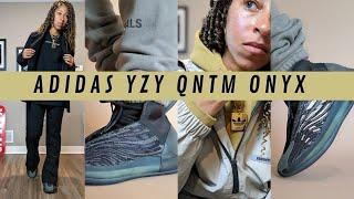 NEW YZY QNTM Onyx! Review + How to Style + Comparison to YZY BSKTBL