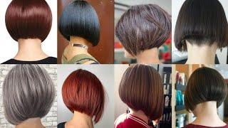 attractive Woman Short HairstyleBob pixie Hairstyle Latest Beautiful Stylish long to short haircut!