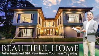 "I was SPEECHLESS at this Fully-Furnished DREAM Home near Tagaytay" • NEW House & Lot for Sale •CV7