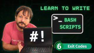 Bash Scripting on Linux (The Complete Guide) Class 06 - Exit Codes