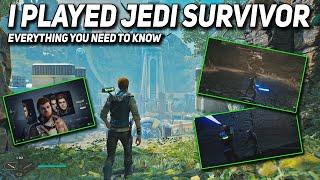 I PLAYED JEDI SURVIVOR EARLY! - Everything You Need To Know