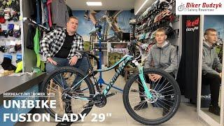 Rekreacyjny rower MTB | UNIBIKE FUSION LADY 29" | Prezentacja | Rowery w Biker-Budzyk