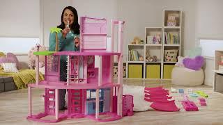 Barbie® Dreamhouse® Step by Step Assembly Video - 2023 with 3-Story Spiral Slide | AD