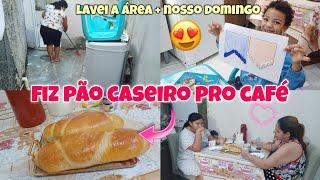 NEM ACREDITO QUE DEU CERTO  RECEITA DE PÃO CASEIRO + NOSSO DOMINGO