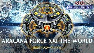 Arcana Force XXI - The World - Horus Engine / Ranked Gameplay [Yu-Gi-Oh! Master Duel]