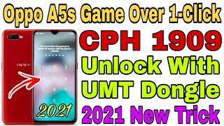 Oppo A5s CPH-1909 Pattern Password Unlock With UMT Dongle 2021 || @RamuMobileSolution