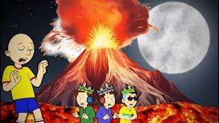 Caillou Survives second volcanic eruption