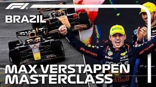 This Might Be Max Verstappen's Greatest Drive | 2024 Sao Paulo Grand Prix