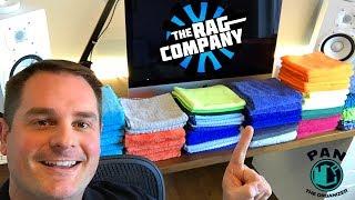 MICROFIBER TOWELS: THE RAG COMPANY BRAND REVIEW (including Eagle Edgeless, Pluffle, Everest...)