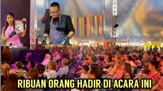 PERTAMA KALI DEMO MASAK PAKAI BAHASA BELANDA  DI FESTIFAL TAHUNAN DI BELANDA YANG SANGAT TERKENAL