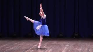 Вариация Лизы из балета "Тщетная предосторожность". Чалая Анна 10 лет. Педагог Н.А. Маландина.