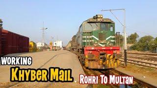 Khyber Mail Train Working || Rohri To Multan 