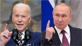 Kremlin anger after Joe Biden calls Vladimir Putin a 'war criminal'