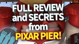 FULL REVIEW and SECRETS from PIXAR PIER!