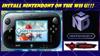 How to install Nintendont + Channel on the Wii U & Play Gamecube Games!