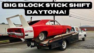 Left For Dead Dodge Daytona Gets a Big Block and a Stick Shift!