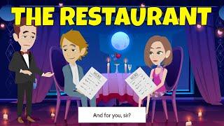 At the Restaurant - English Conversation Dialogues - Beginner Intermediate Level