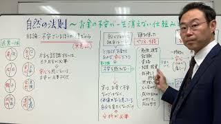 お金の不安がいつまでも続く仕組みとは？〜自然の法則