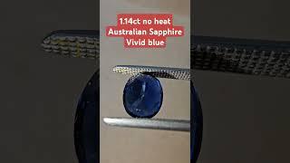 Natural No Heat 1.14ct Australian Sapphire #engagement #collectiblegems #noheat #naturalsapphire