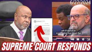 Supreme Court RESPONDS!! What are the next steps for Judge Glanville to Recuse/Remove? #YSLTrial