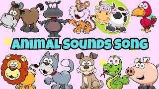 “What Do the Animals Say? – Fun Animal Sounds Song for Kids | Little Learners”