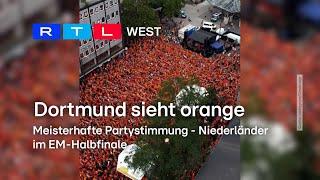 Dortmund sieht orange: Meisterhafte Party – Niederländer im EM-Halbfinale | RTL WEST, 10.07.2024