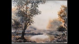 Watercolor Landscape Tutorial 110 A throwback to Ron Ranson