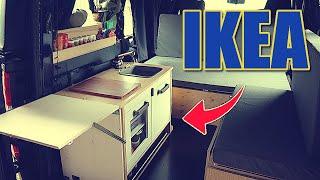 IKEA KÜCHE im Auto  || MINI CAMPER DACIA DOKKER ||