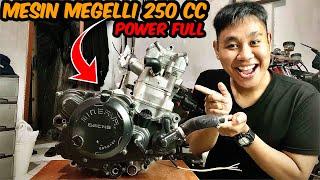 Review mesin minerva megelli 250, mesin special engine paling murah  #megelli250r #experiment