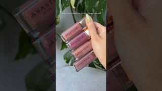 NEW Anastasia Beverly Hills Lip Velvet Shades/ Swatches #lipswatch #lips #makeup #beauty #swatches