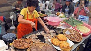 Delicious Grandma Food! Making Various Korean Pancakes / Korean Street Food