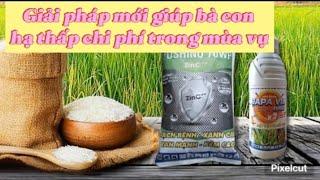 Giải pháp mới giúp bà con hạ thấp chi phí trong mùa vụ