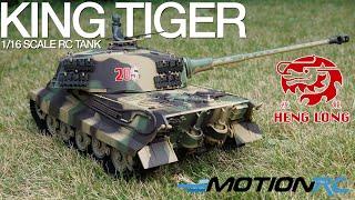 King Tiger Henschel - Heng Long TK6.0 RC Tank - Motion RC Overview