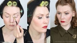 How to Create a Vintage Style 1940s Makeup Look