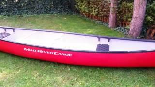 Mad River Explorer 16 TT open canoe .