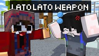 Using LATO LATO as a WEAPON In Minecraft!