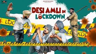 Desi Amli In Lockdown • A Comedy Video • Jaggie Tv